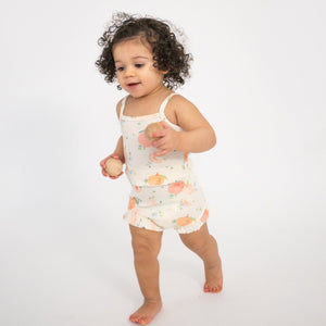 AD24 Spring Peaches Tank and High Waisted Short