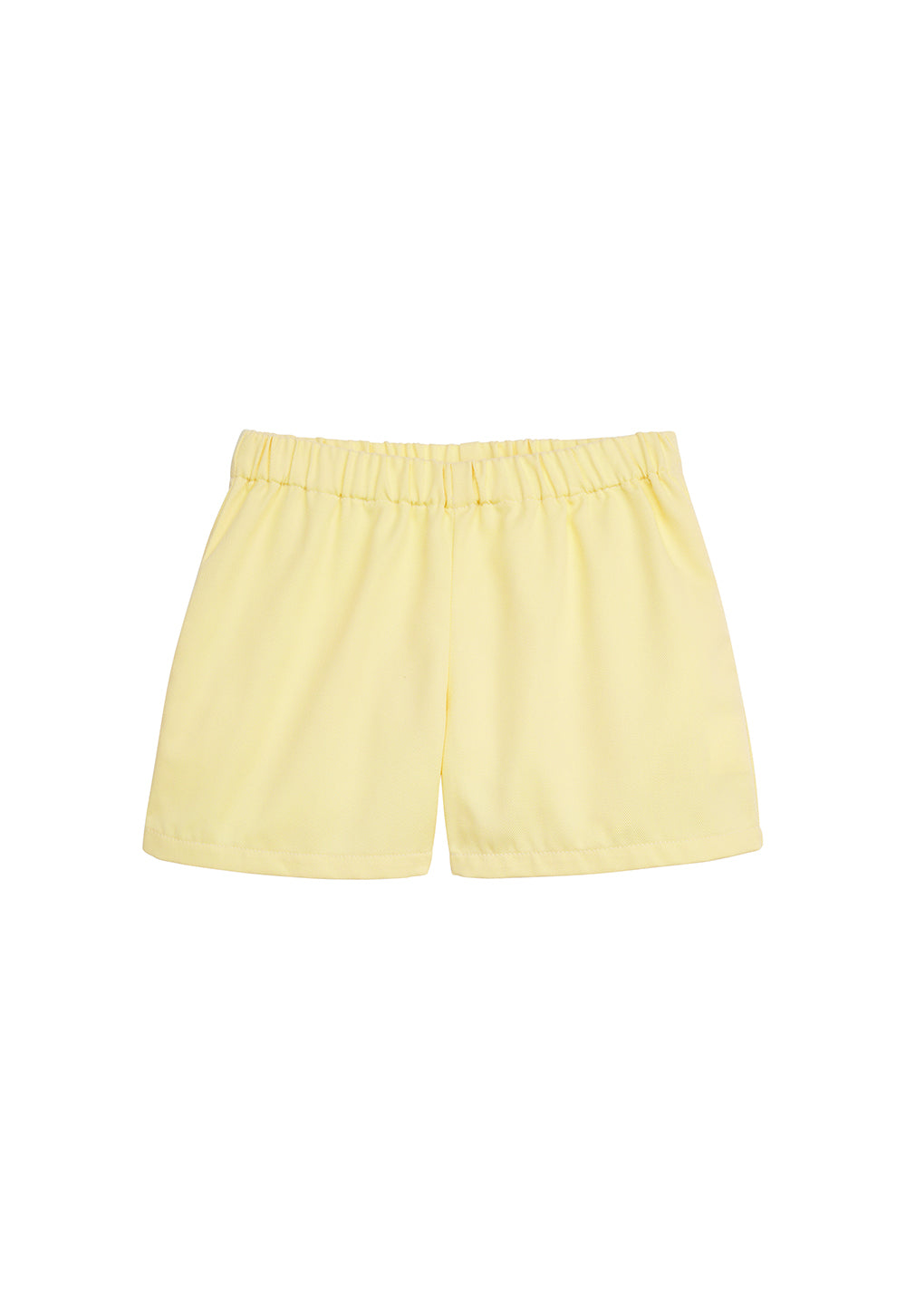 Basic Shorts in Yellow Twill