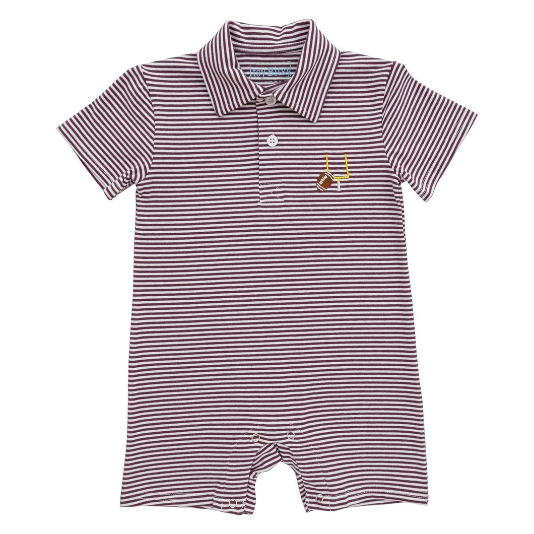 IB25 Maroon Game Day Romper