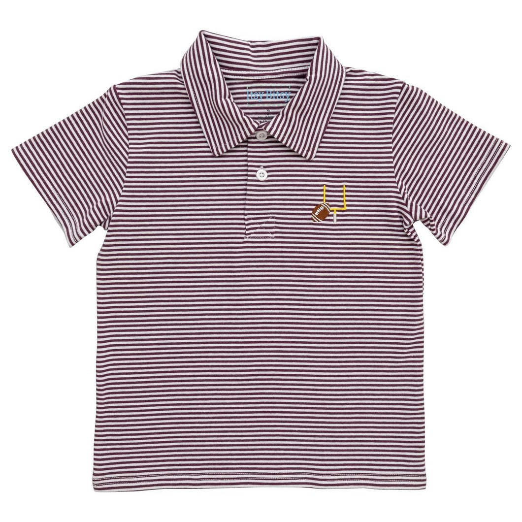IB25 Maroon Game Day Polo
