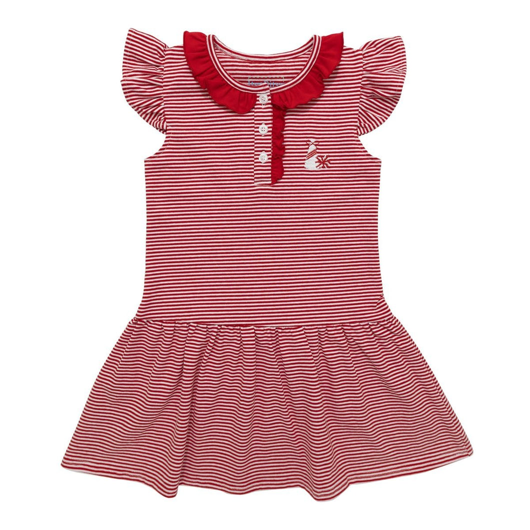 IB25 Red Game Day Dress