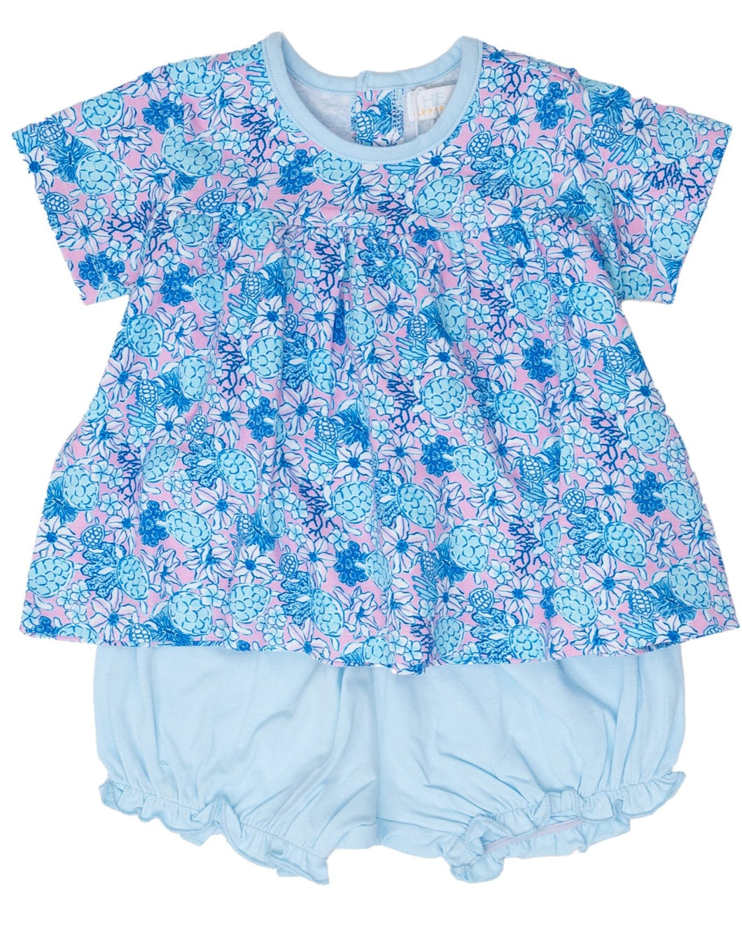 TO25 Turtley Cute Ava Bloomer Set