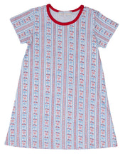 TO25 Stars & Stripes Knit Mary Chase Dress