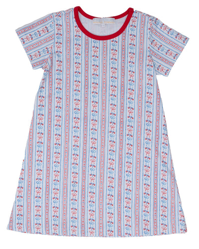 TO25 Stars & Stripes Knit Mary Chase Dress