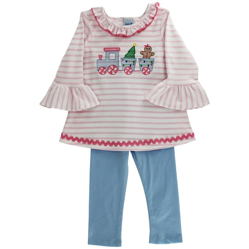 BB25 Gingerbread Express Tunic Set