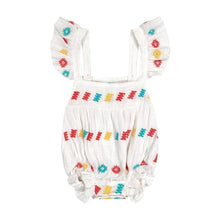 Chloe Baby Romper with Embroidery