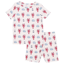 Kids Bamboo PJ Set in Tiny Claws