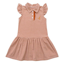 Burnt Orange Game Day Polo Dress