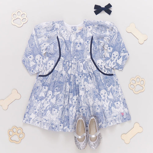 Girls Eden Dress - Dogs A Plenty