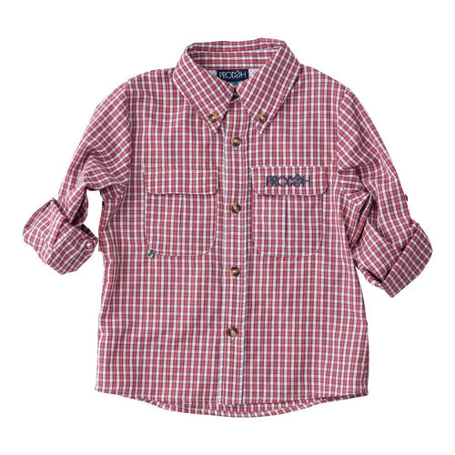 PD24 Winterberry Plaid Fishing Shirt