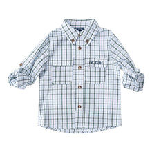 PD24 Green Windowpane Fishing Shirt