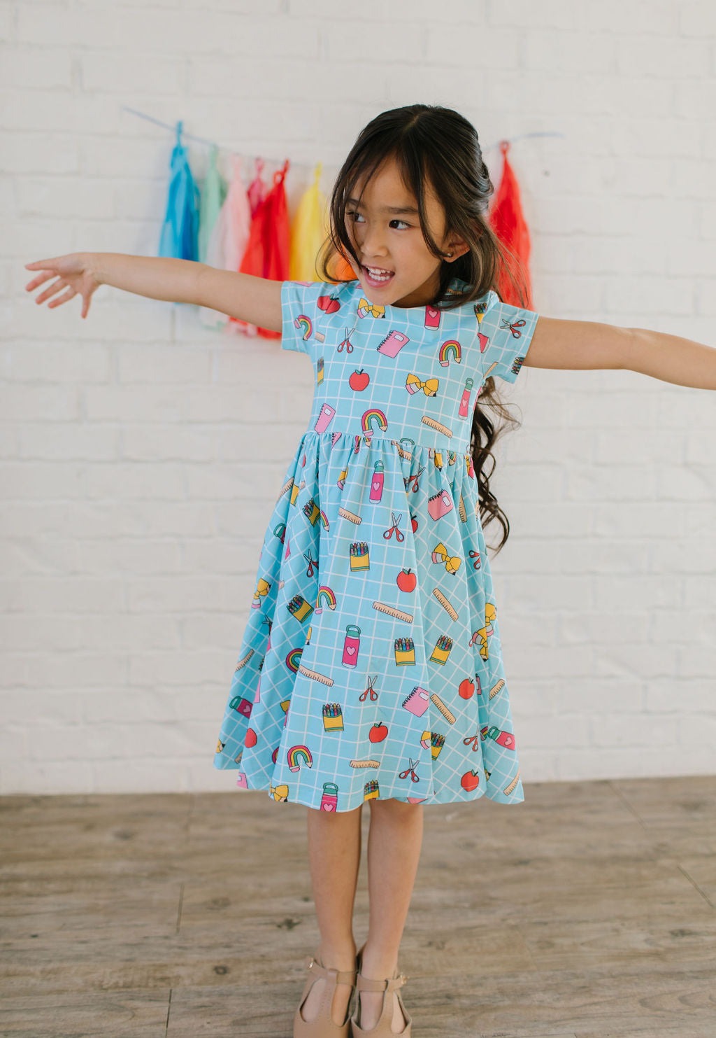 OJ25 Back to School Twirl Dress