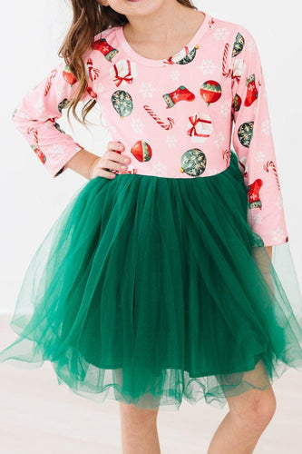 MR25 Deck the Halls Tutu Dress
