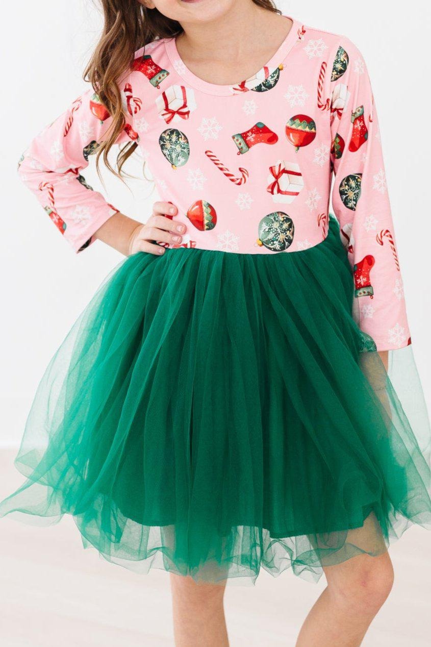 MR25 Deck the Halls Tutu Dress