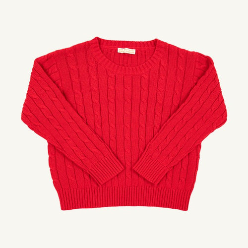 TBBc25 Crawford Crewneck in Richmond Red