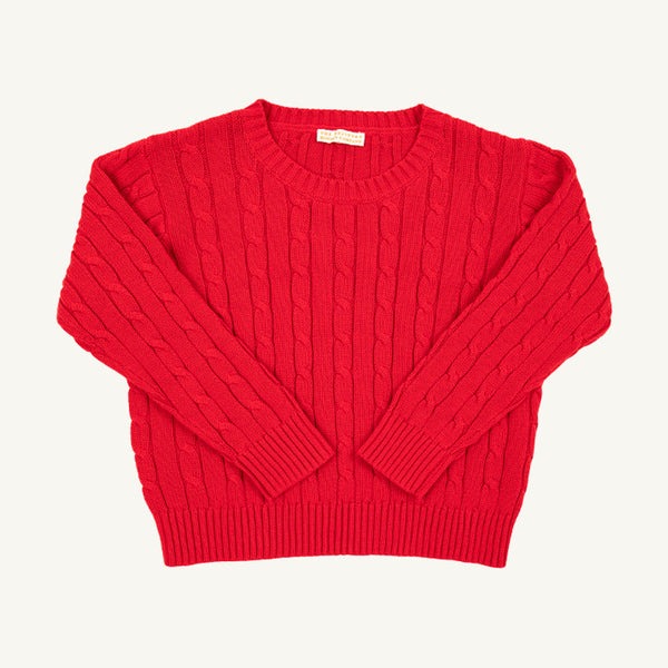 TBBc25 Crawford Crewneck in Richmond Red