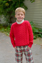 TBBc25 Crawford Crewneck in Richmond Red