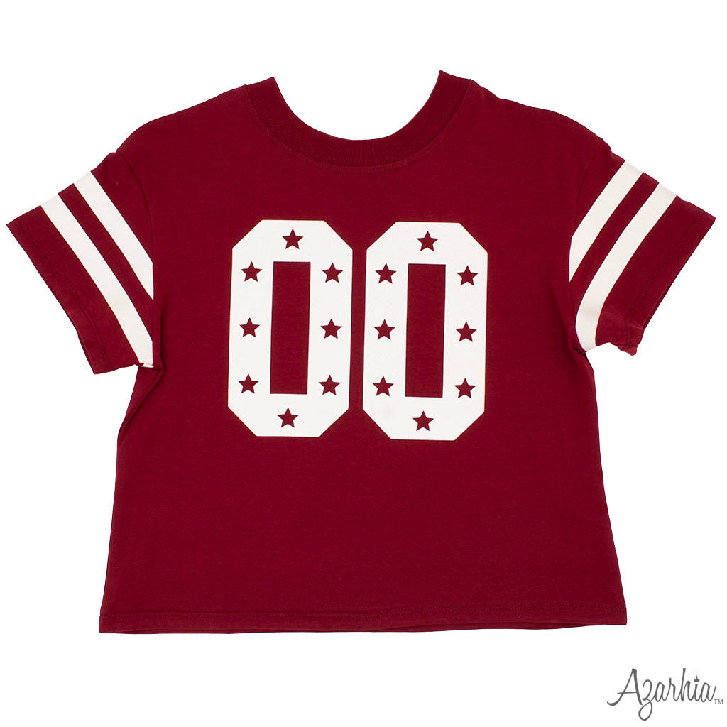 AZ25 Maroon Game Day Tee