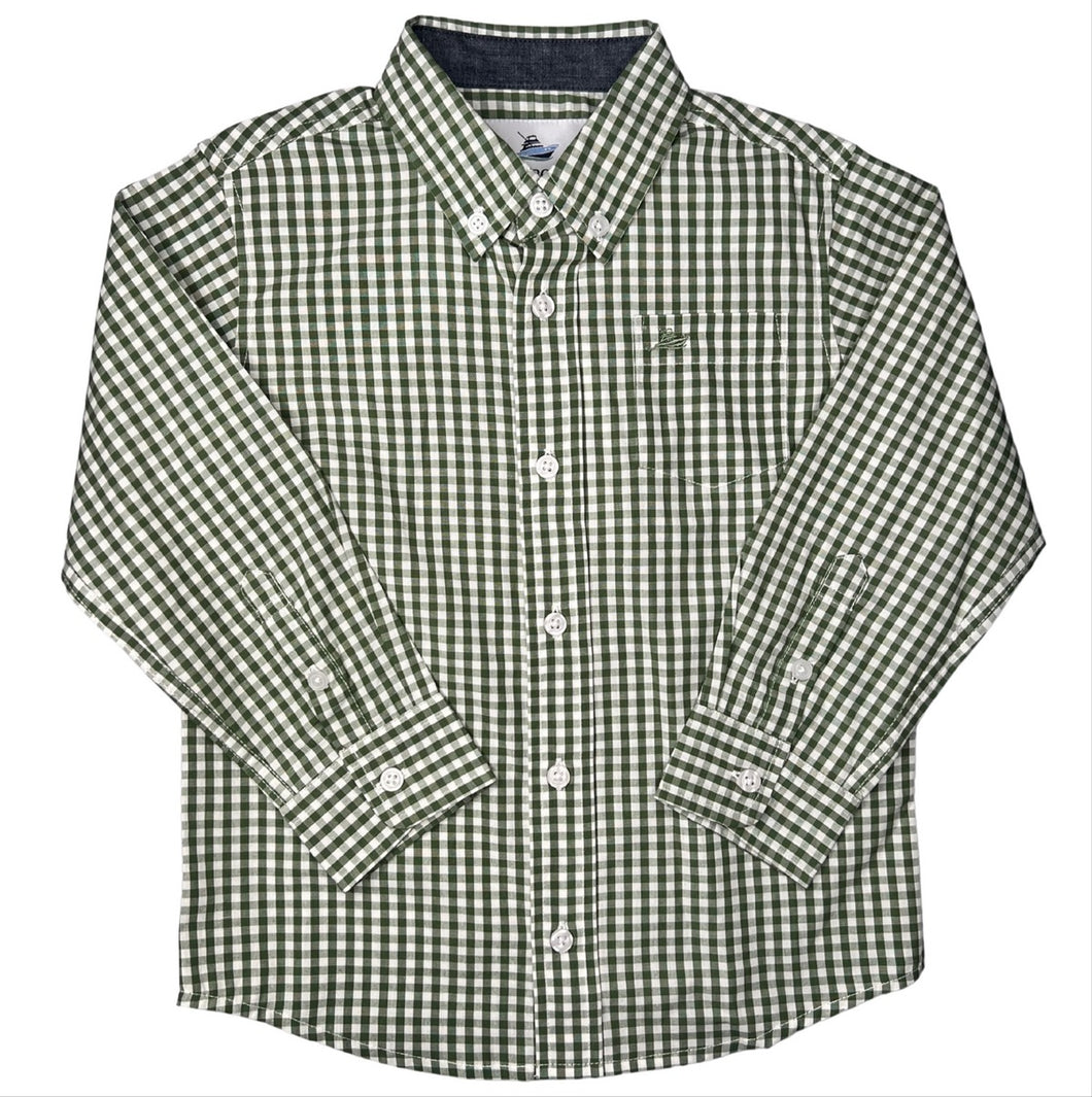 SB25 Vinyard Green Dress Shirt