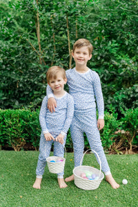 LH25 Grayson PJs in Easter Time Blue