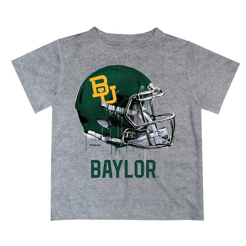 Baylor Dripping Helmet Tee