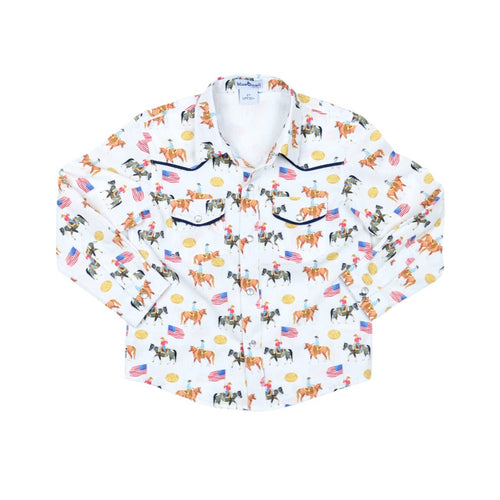 BQ25 Grand Entry Pearl Snap Shirt