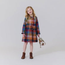 PC25 Harvest Check Autumn Dress