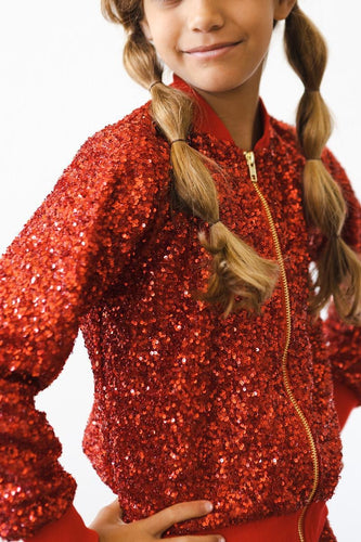 MR25 Red Sequin Jacket