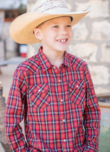 BQ25 Holiday Plaid Pearl Snap Flannel