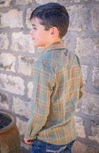 BQ25 Deer Camp Plaid Pearl Snap Flannel