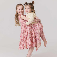 PC25 Pink Tiny Roses Peachy Dress