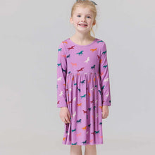 PC25 Multi Horses Bamboo Steph Dress