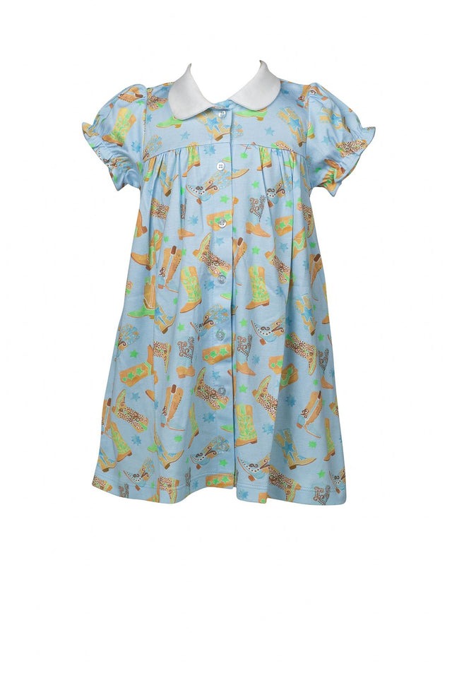 TPP25 Boots Button Front Dress