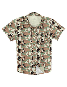 PT25 Woodland Camo Field Shirt