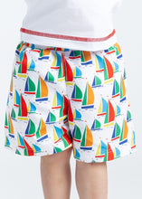 FE25 Sailboat Print Swim Trunk