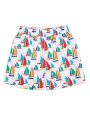 FE25 Sailboat Print Swim Trunk