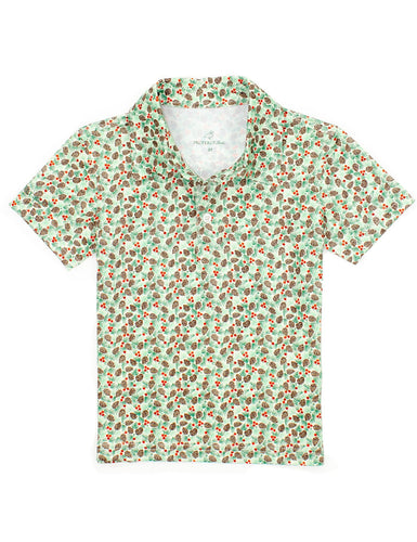 PT25 Inlet Polo in Winter Pine