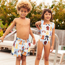 PC25 Watercolor Dogs Trunks