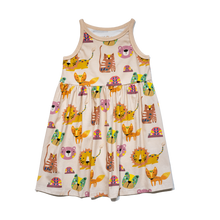 A&A25 Forest Friends Sage Dress