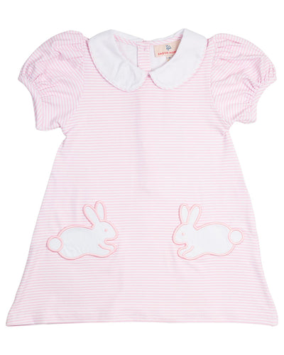 SB25 Pink Bunny Pocket Dress