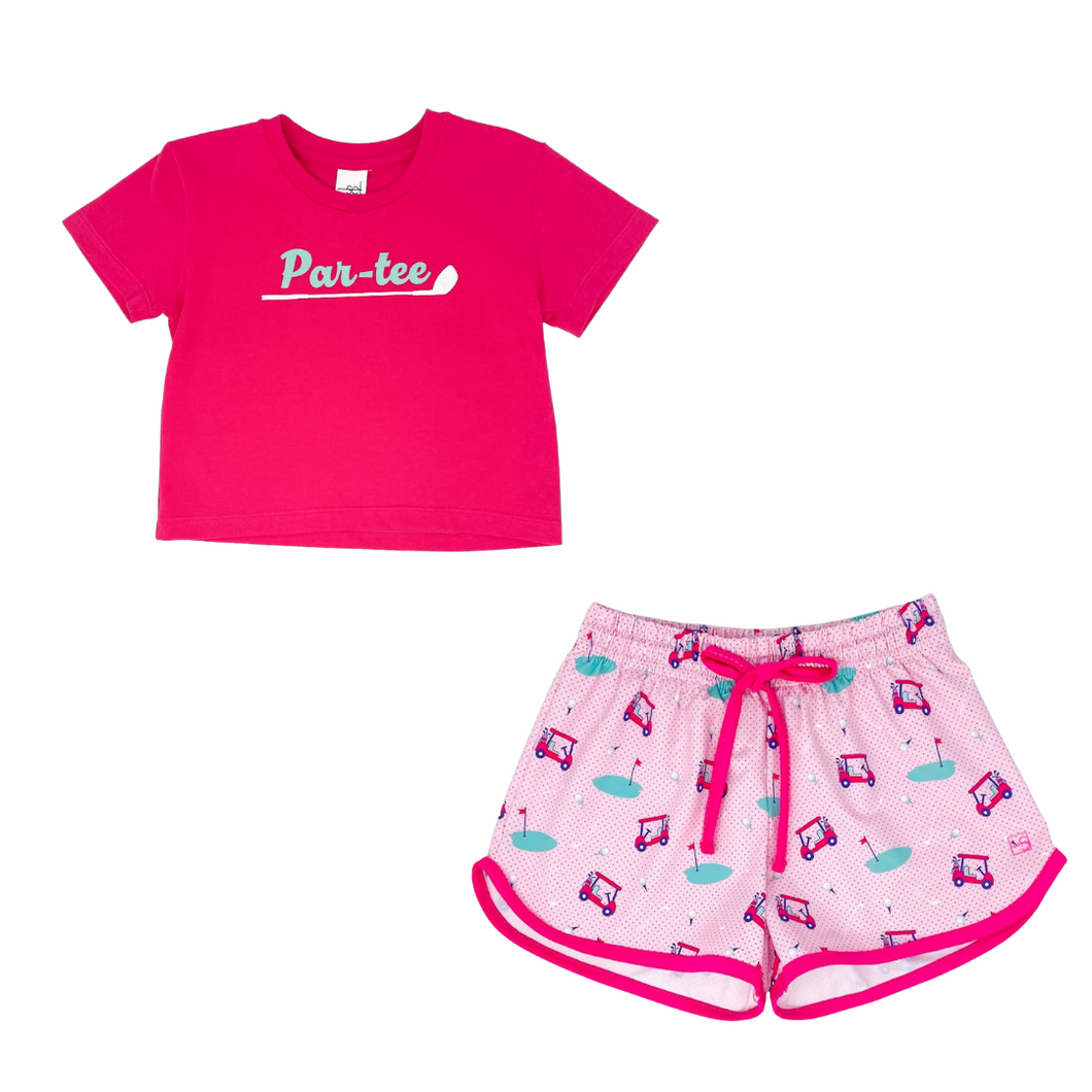 Par-Tee Athletic Short Set