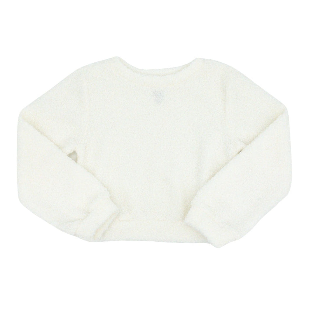 JL24 Cozy White Sweatshirt