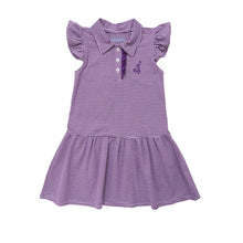 Purple Game Day Polo Dress