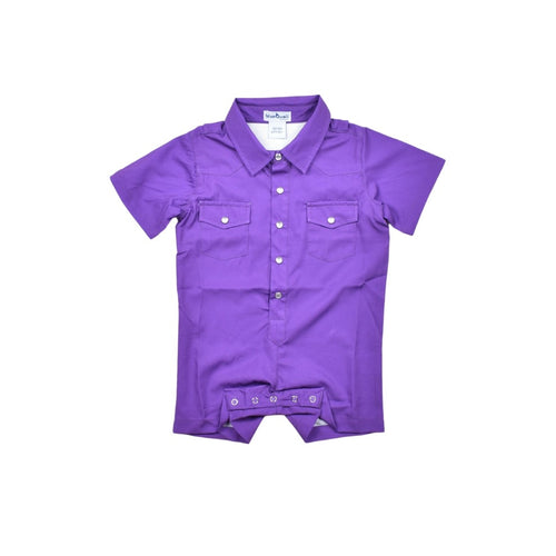 BQ24 Purple Romper