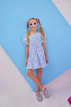 BSB25 Matisse Blooms Asymmetrical Dress