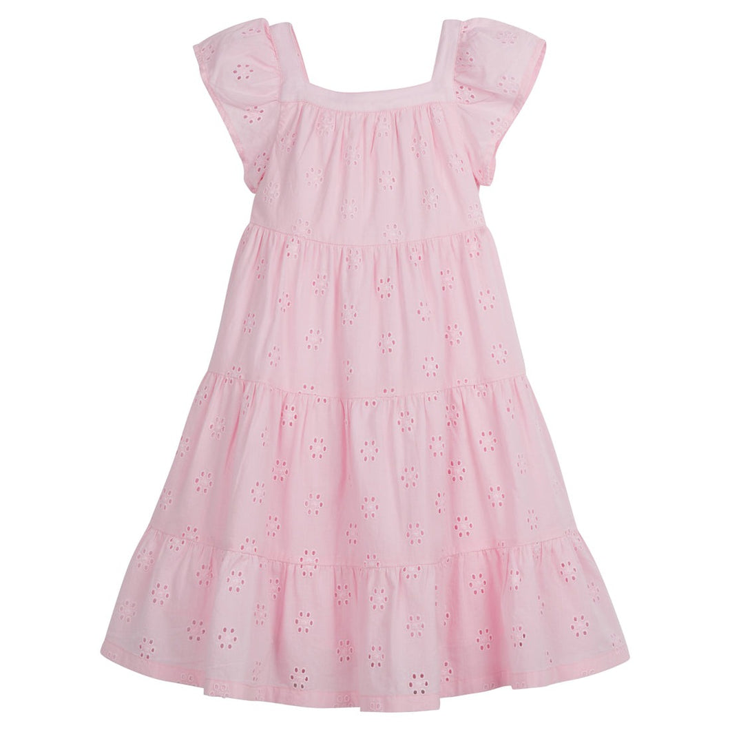 LE25 Pink Eyelet Wilder Dress