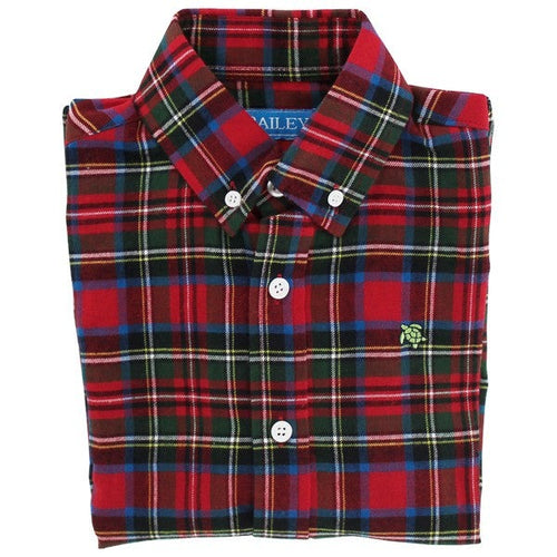 BB24 Wales Plaid Button Down