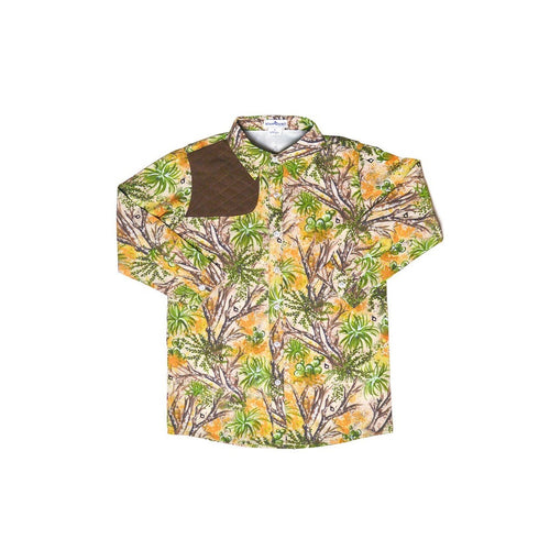 BQ24 Cactus Camo & Brown Long Sleeve Shirt