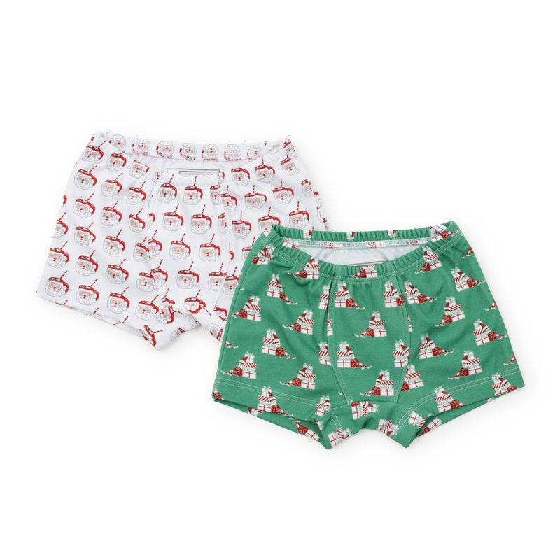 LH24 James Boys' Underwear Set - Hot Cocoa/Santa's Helper