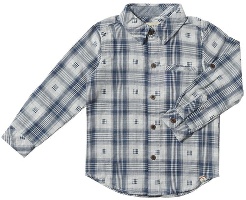 MH24 Blue Plaid Atwood Shirt